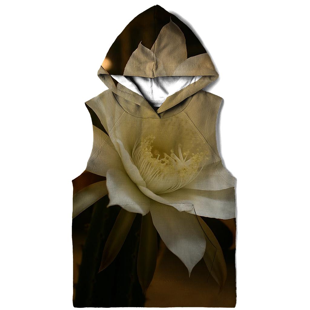 Night Blooming Cereus Opening In A Desert Greenhouse hoodie trends