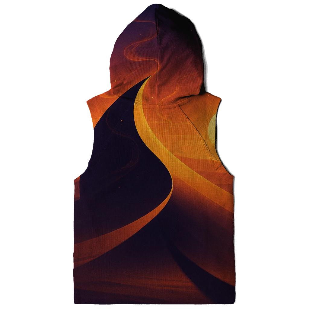 Whispering Dune Sundial embroidered hoodies