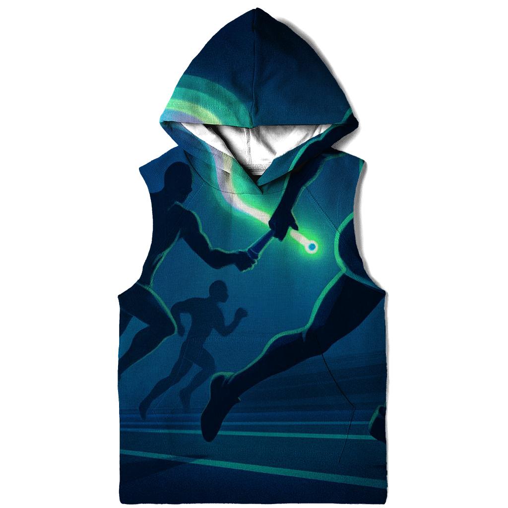 Aurora Sprint Relay printed hoodies