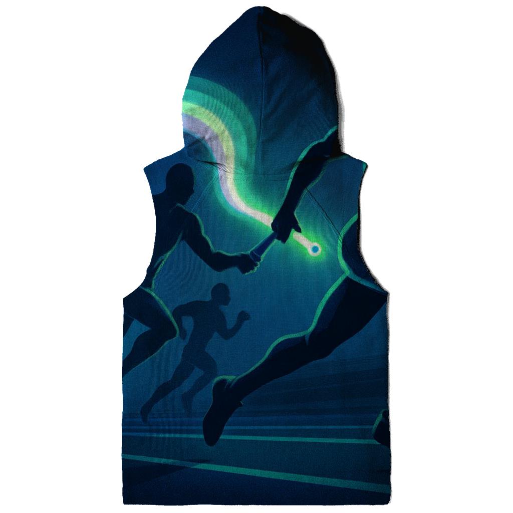 Aurora Sprint Relay printed hoodies