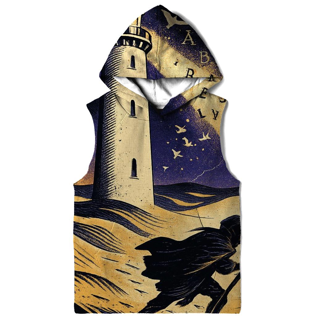 Desert Lighthouse Of Floating Letters hoodie designs