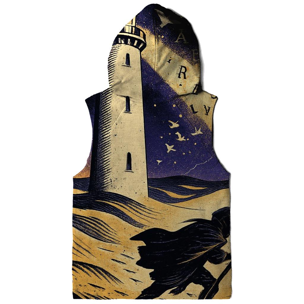 Desert Lighthouse Of Floating Letters hoodie designs