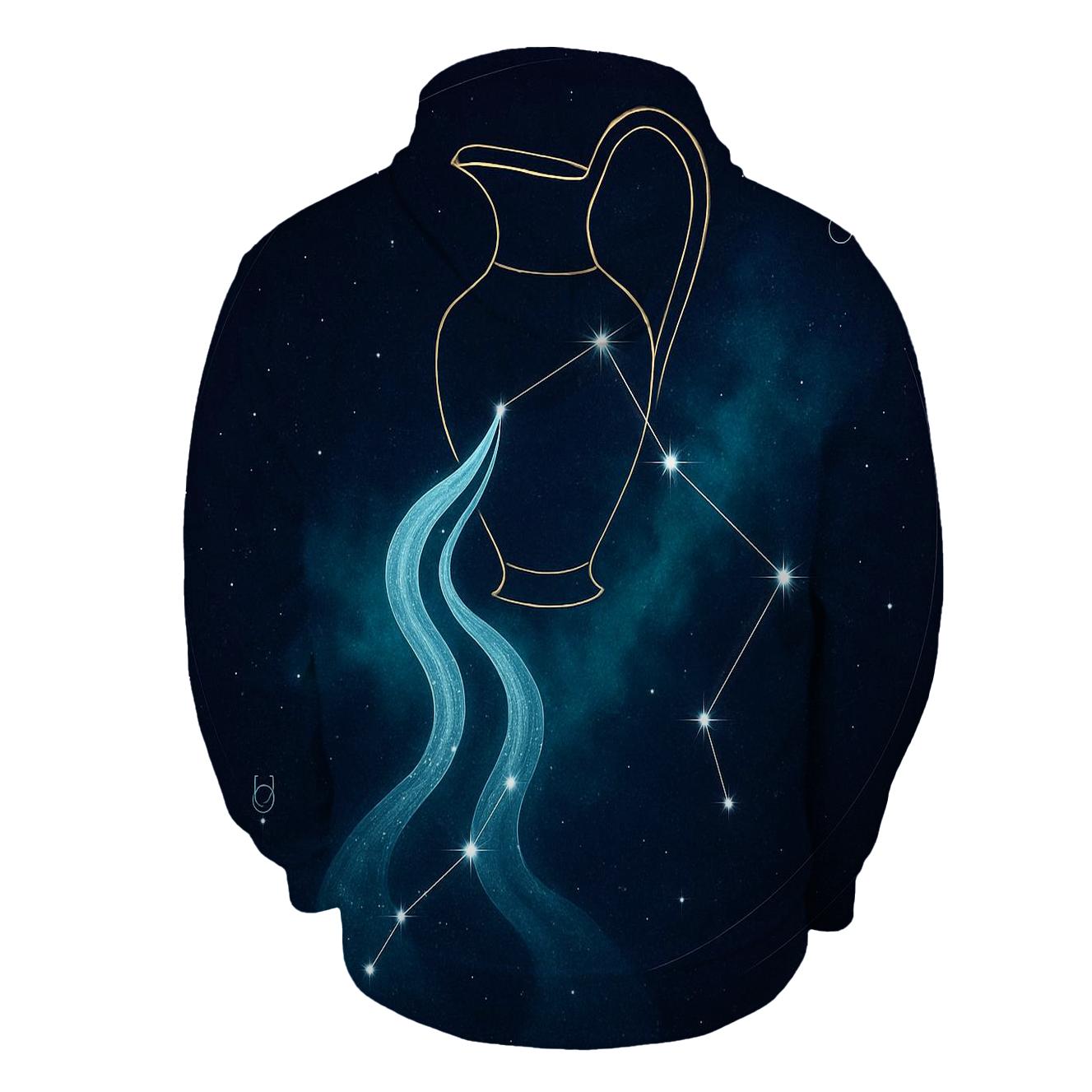 Aquarius Star Pitcher And Flowing Nebula hoodie trends