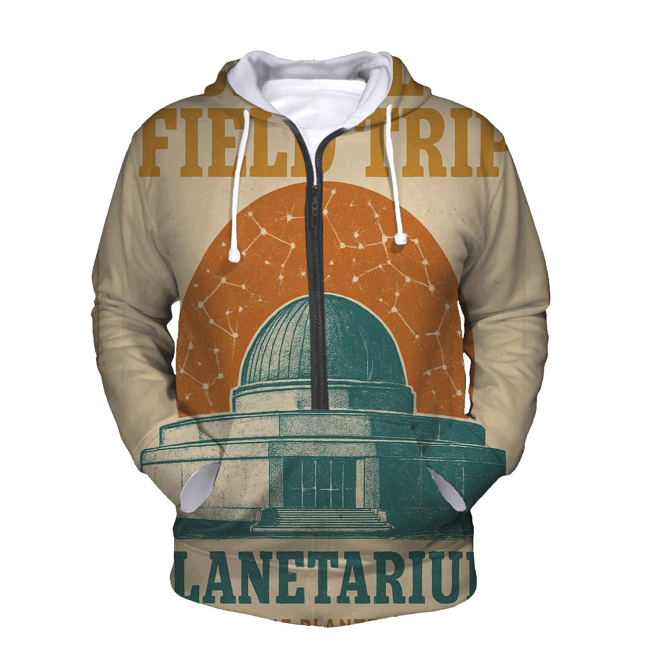 Worn Planetarium Field Trip Poster pullover hoodies