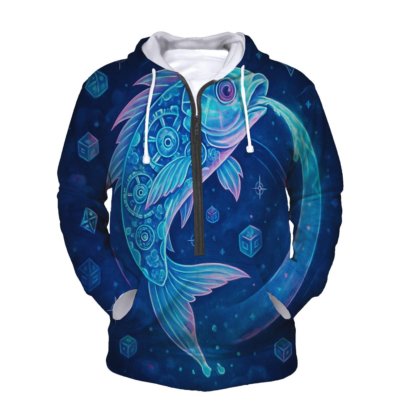 Clockwork Koi Dream Forge heavyweight hoodies