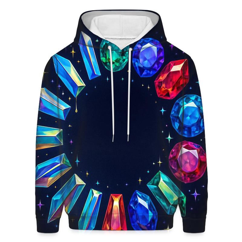 Prismatic Carousel pullover hoodies
