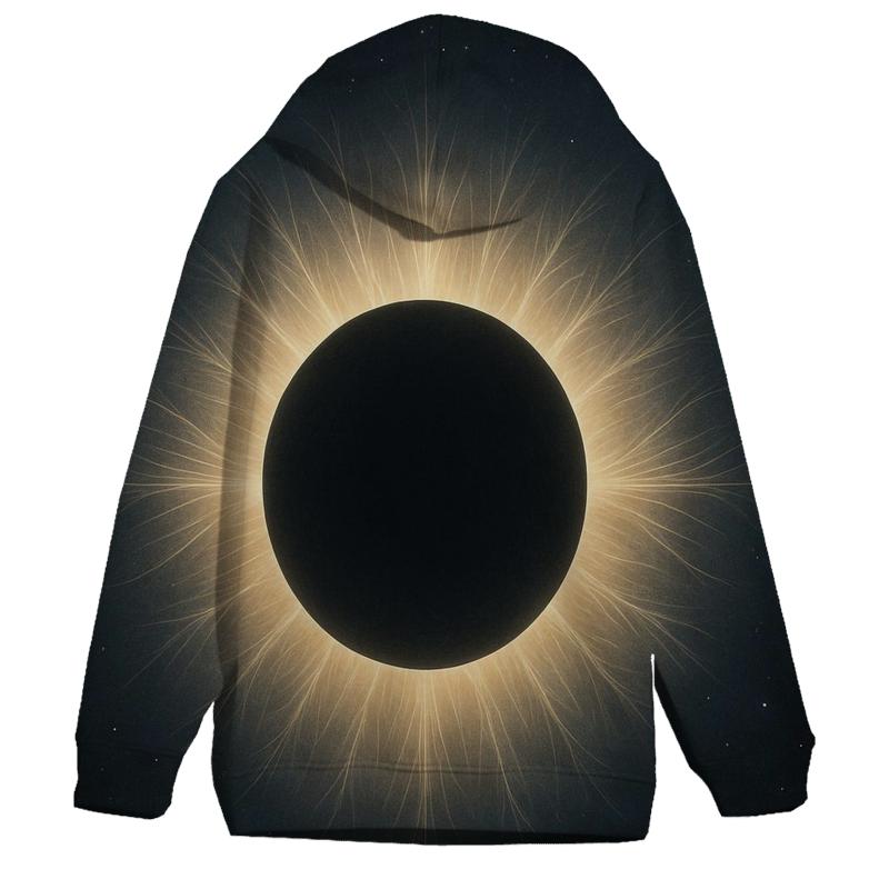 Eclipse Corona Lacework embroidered hoodies