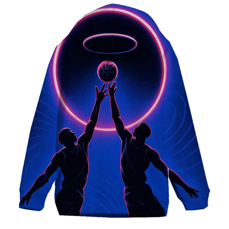 Gravity Wave Basketball Duel custom hoodies