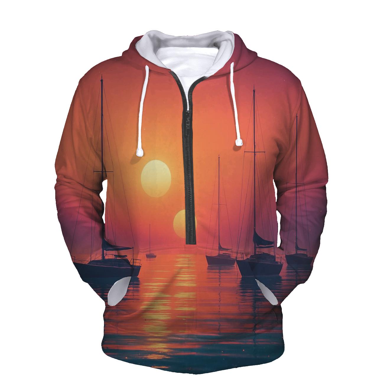 Celestial Harbor Afterglow hoodie trends