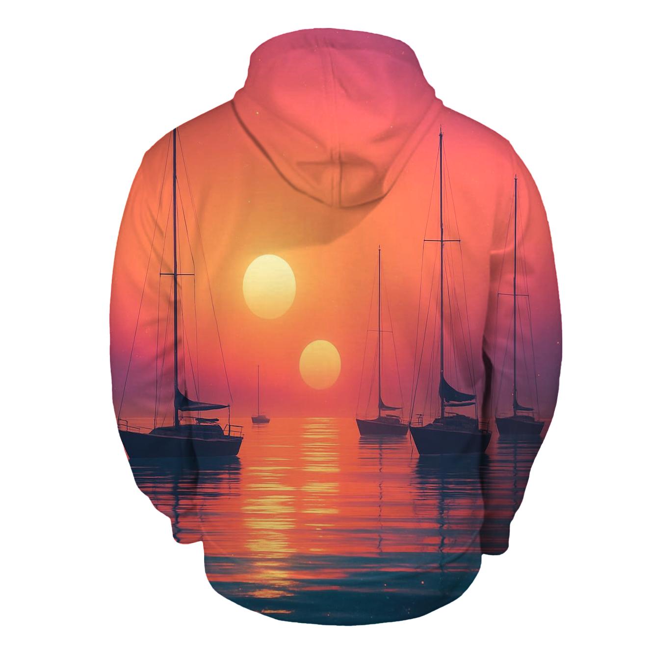 Celestial Harbor Afterglow hoodie trends