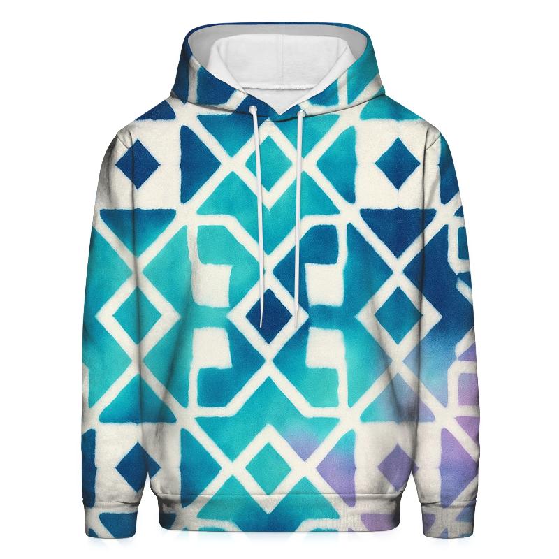 Aurora Itajime Clamp Grid designer hoodies