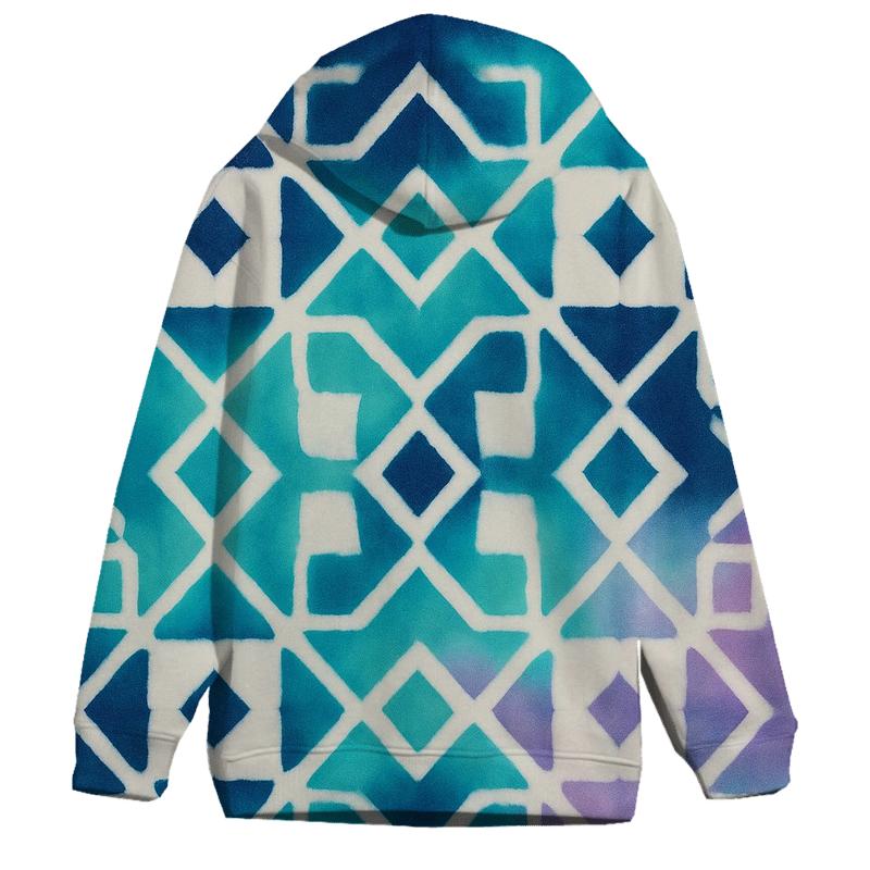 Aurora Itajime Clamp Grid designer hoodies
