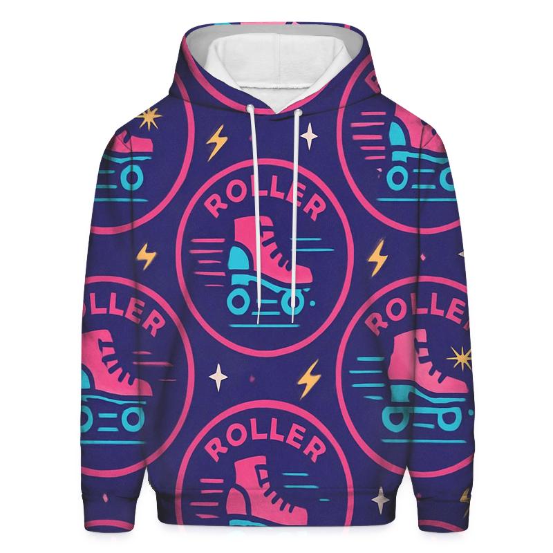 Laser Roller Rink Badges hoodie styles