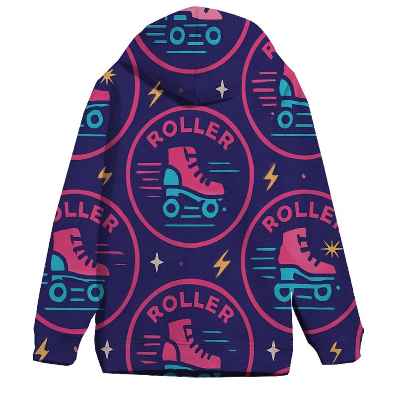 Laser Roller Rink Badges hoodie styles