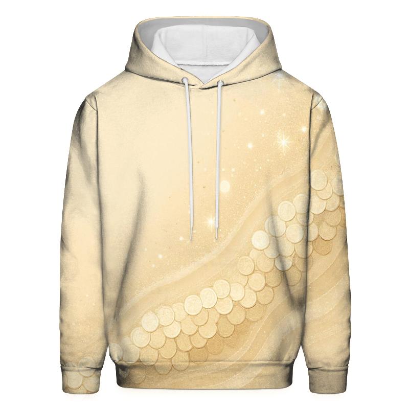 Champagne Sequin Tide lightweight hoodies