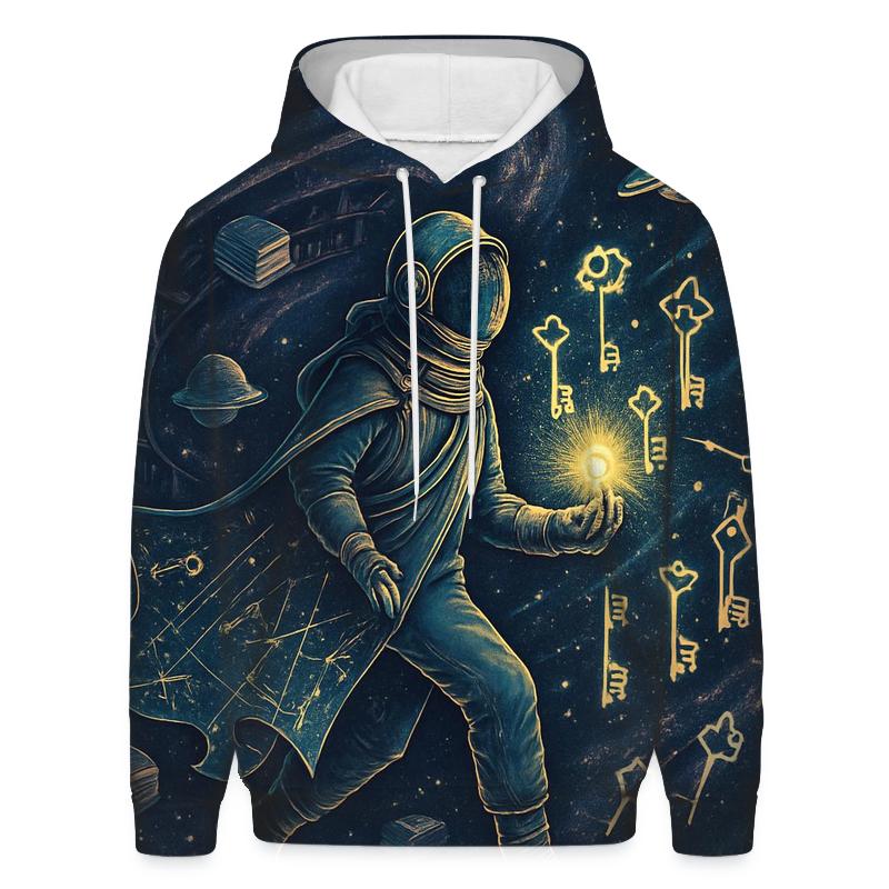 The Archivist Of Constellation Keys zip-up hoodies