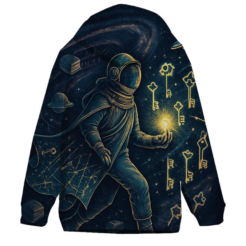 The Archivist Of Constellation Keys zip-up hoodies