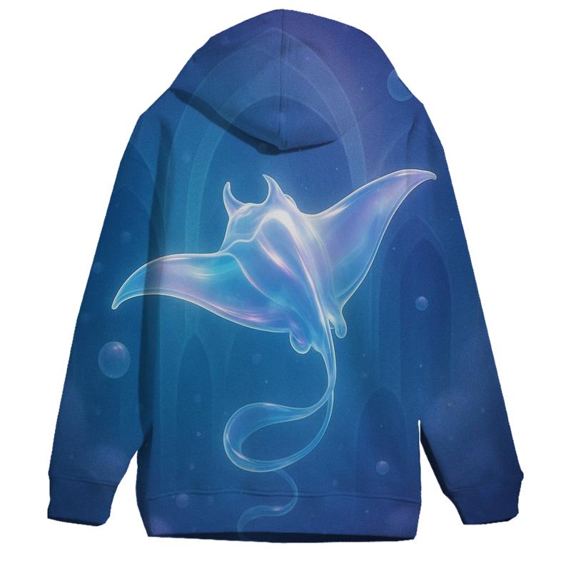 Prismatic Tide Cathedral graphic hoodies