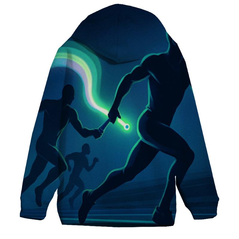 Aurora Sprint Relay pullover hoodies