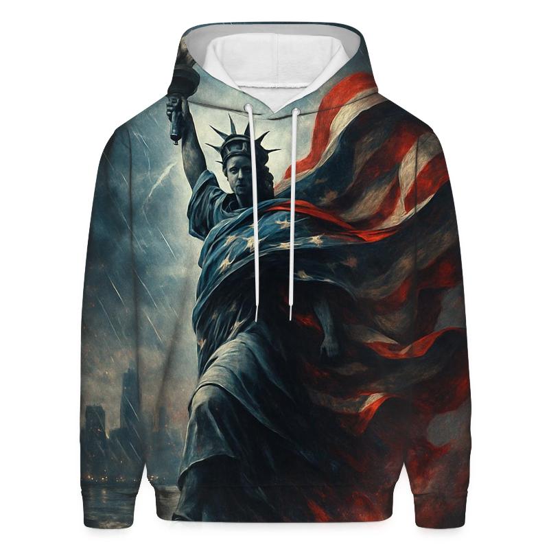 Liberty Storm Mantle embroidered hoodies