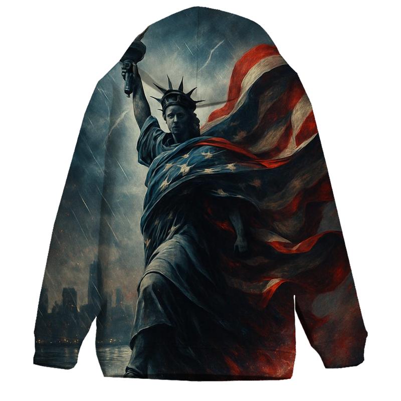 Liberty Storm Mantle embroidered hoodies