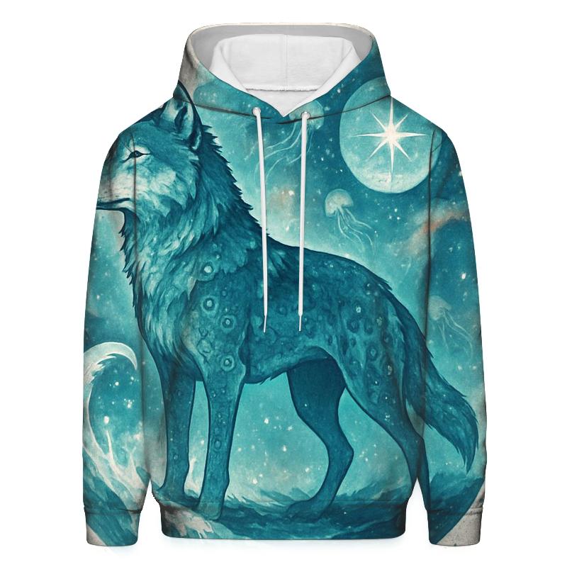 Mariner Wolf Of The Celestial Tides graphic hoodies