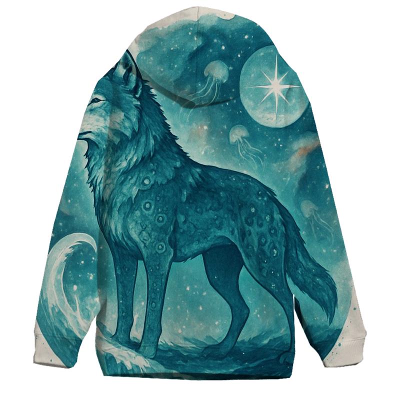 Mariner Wolf Of The Celestial Tides graphic hoodies