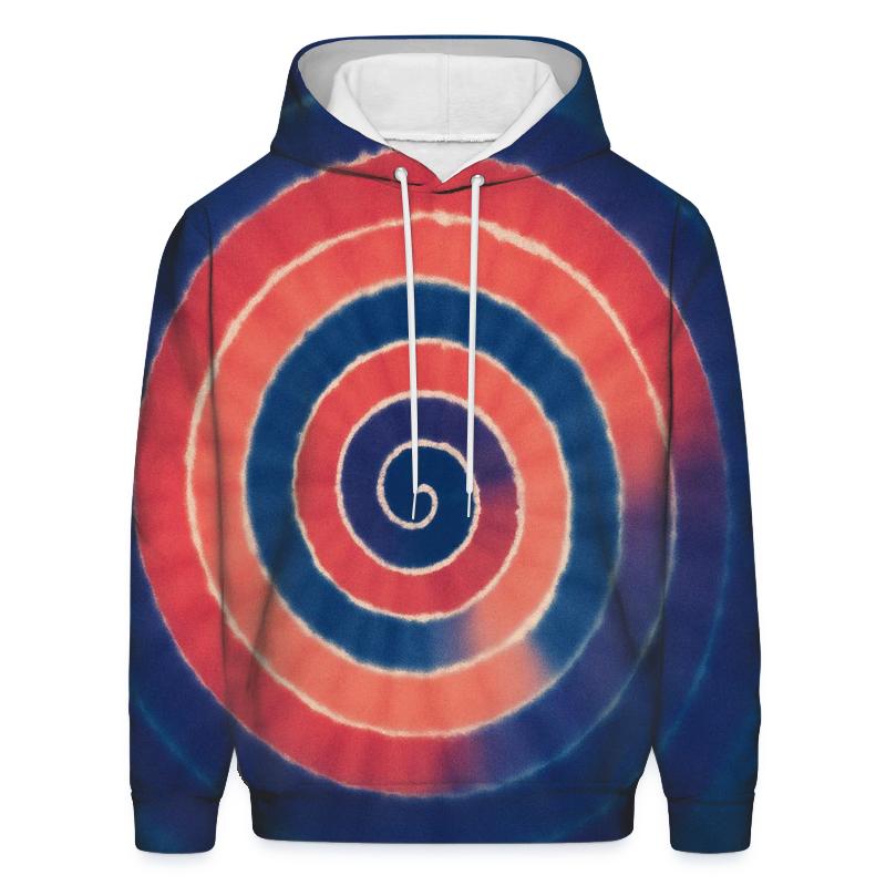 Eclipse Overdye Spiral Bullseye lightweight hoodies