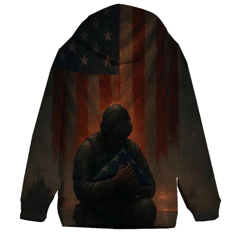 Harbor Vigil Under The Tattered Stars pullover hoodies