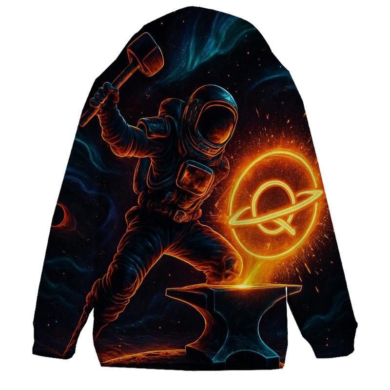 Aurora Forge Over The Tide Of Night custom hoodies