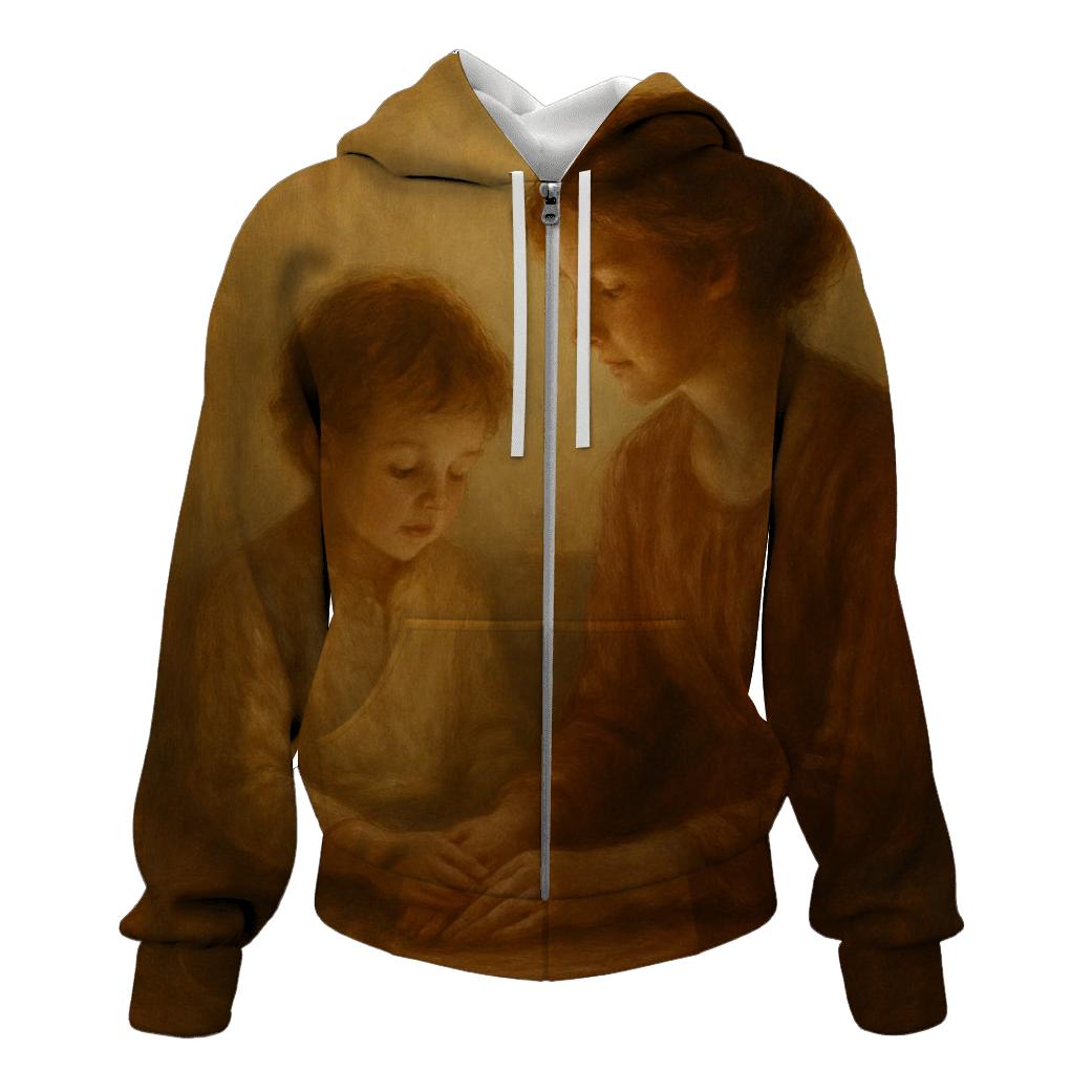 The Hearth Within: A Mothers Love That Warms Every Season custom hoodies