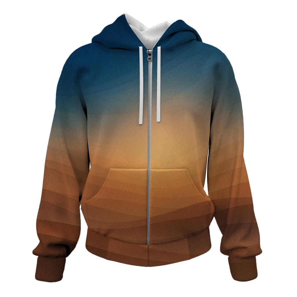 Cobalt Sandstorm Bloom hoodie designs