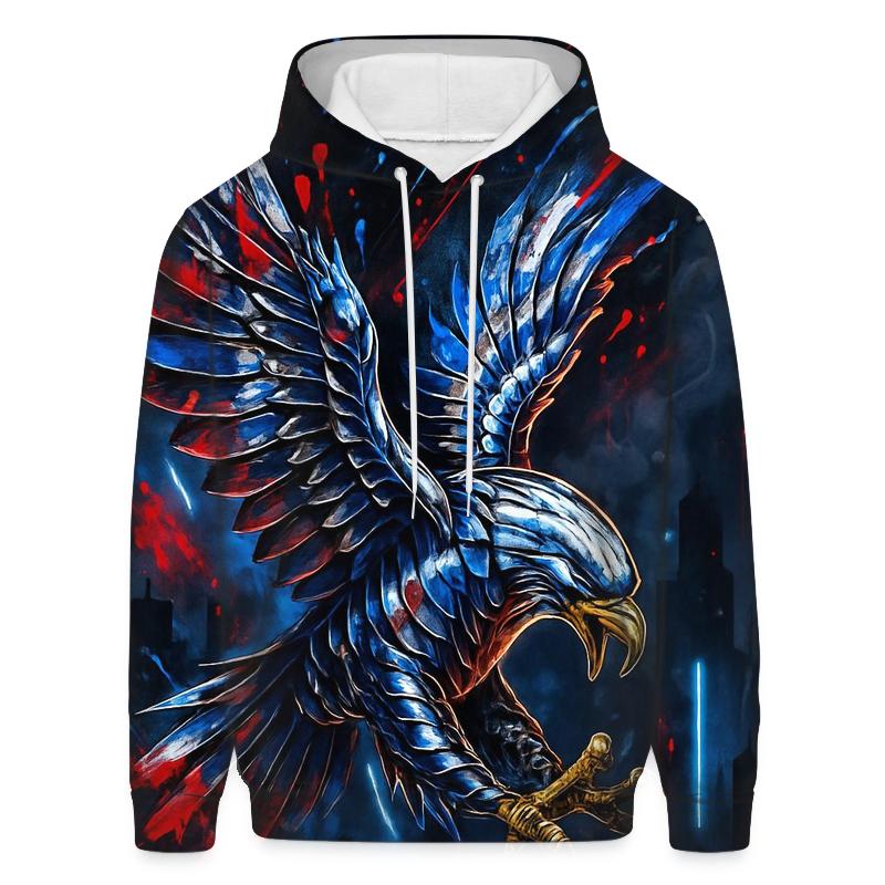 Neon Foundry Flag Eagle hoodie designs