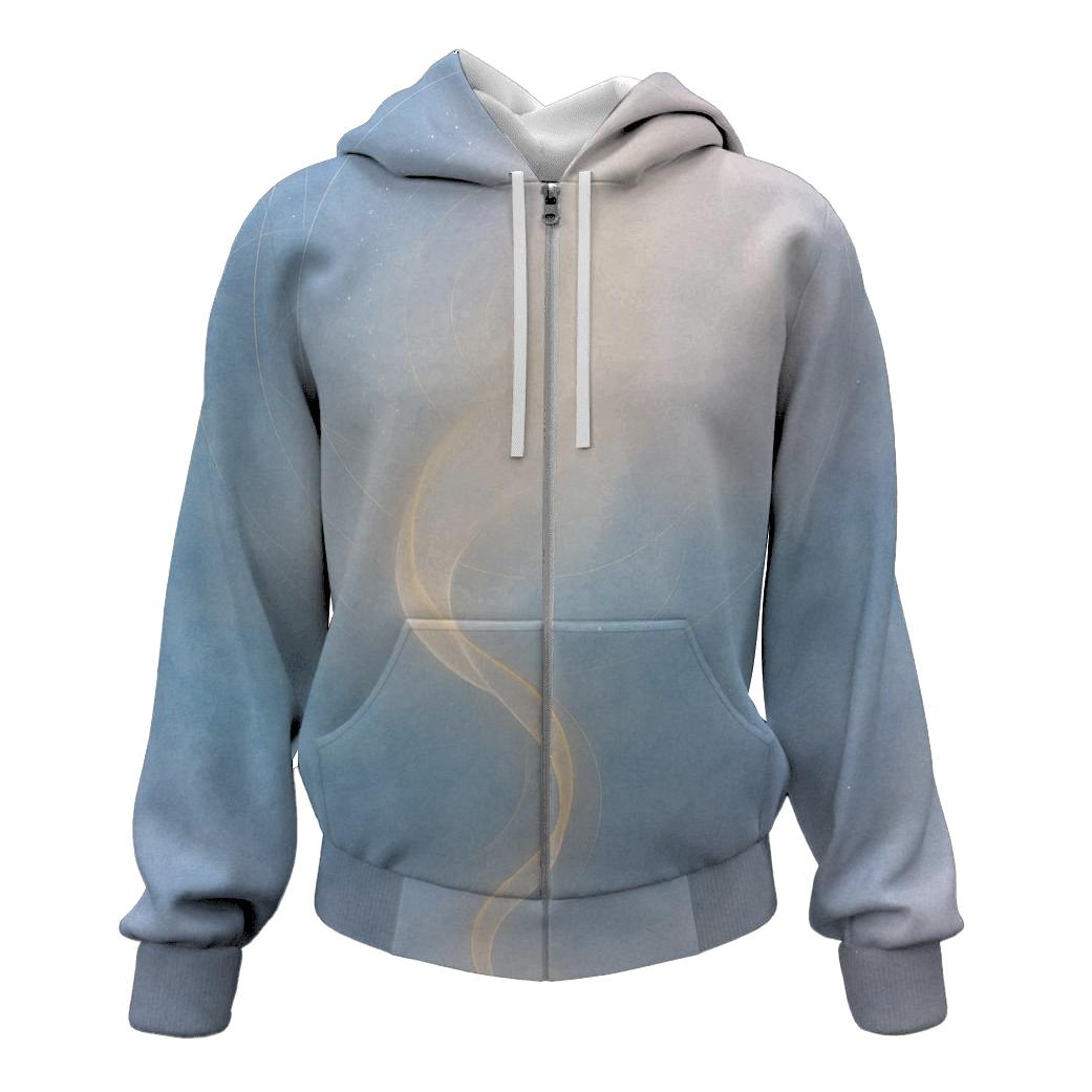 Breathlight Spiral Veil pullover hoodies
