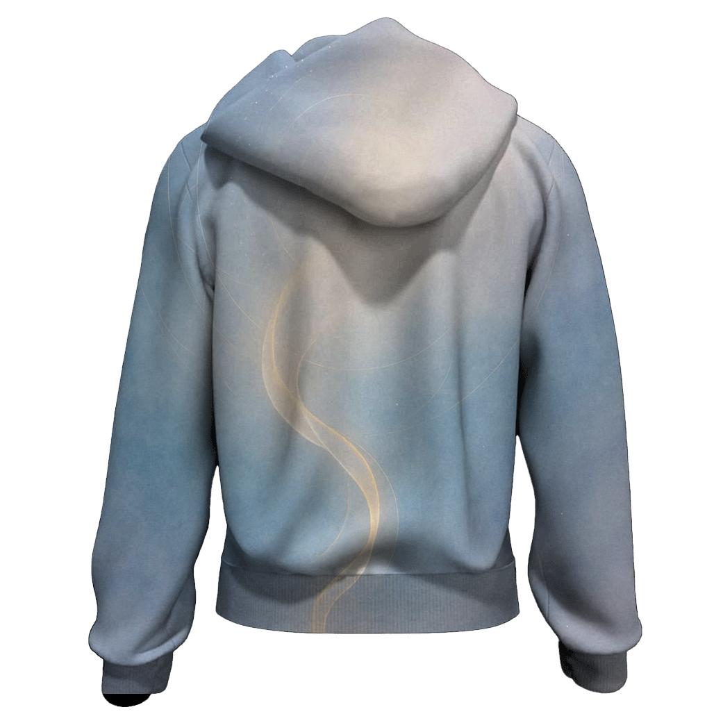 Breathlight Spiral Veil pullover hoodies