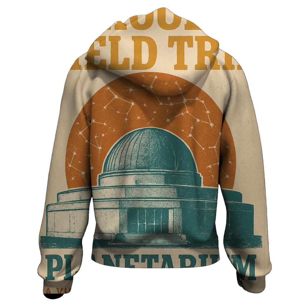 Worn Planetarium Field Trip Poster designer hoodies
