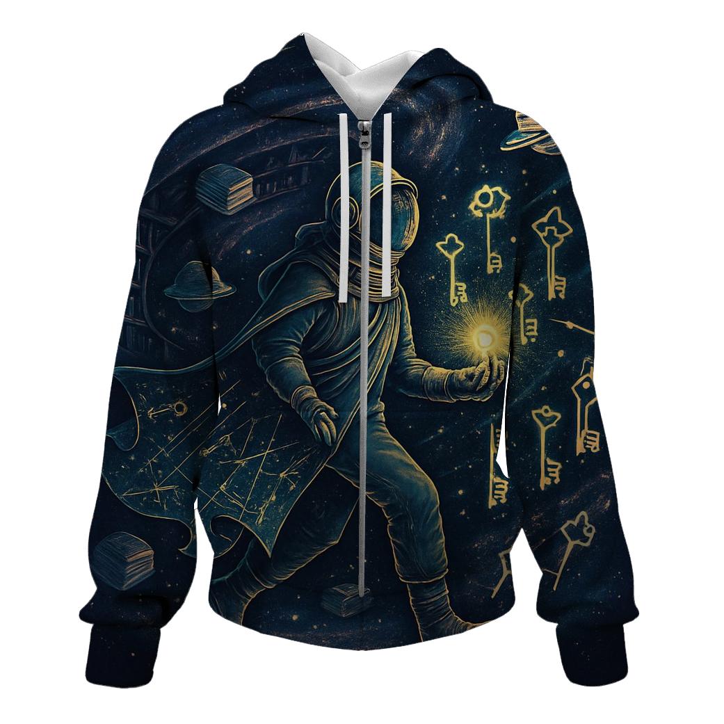 The Archivist Of Constellation Keys lightweight hoodies