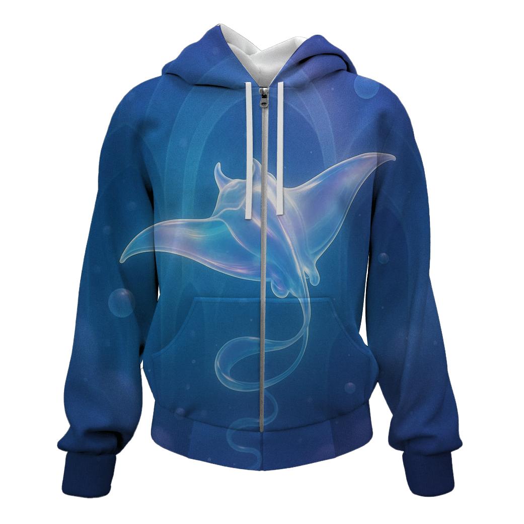 Prismatic Tide Cathedral designer hoodies
