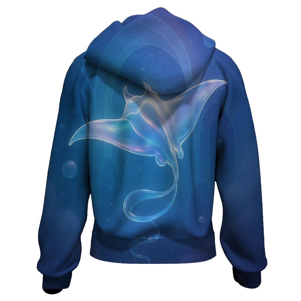 Prismatic Tide Cathedral designer hoodies