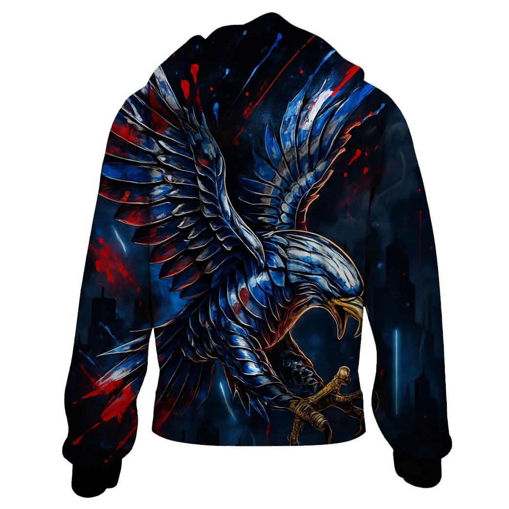 Neon Foundry Flag Eagle hoodie designs