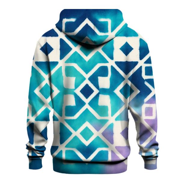 Aurora Itajime Clamp Grid hoodie styles