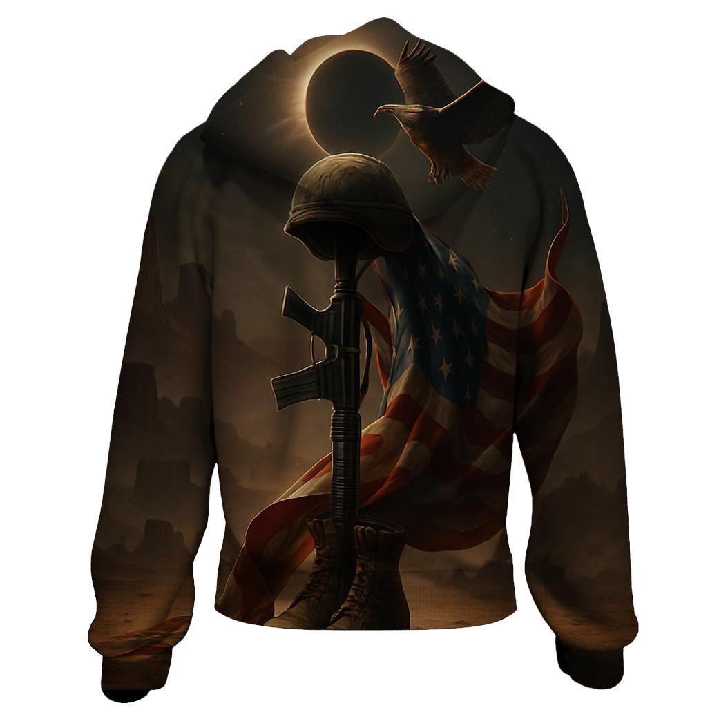 Desert Eclipse Standard Of The Fallen custom hoodies