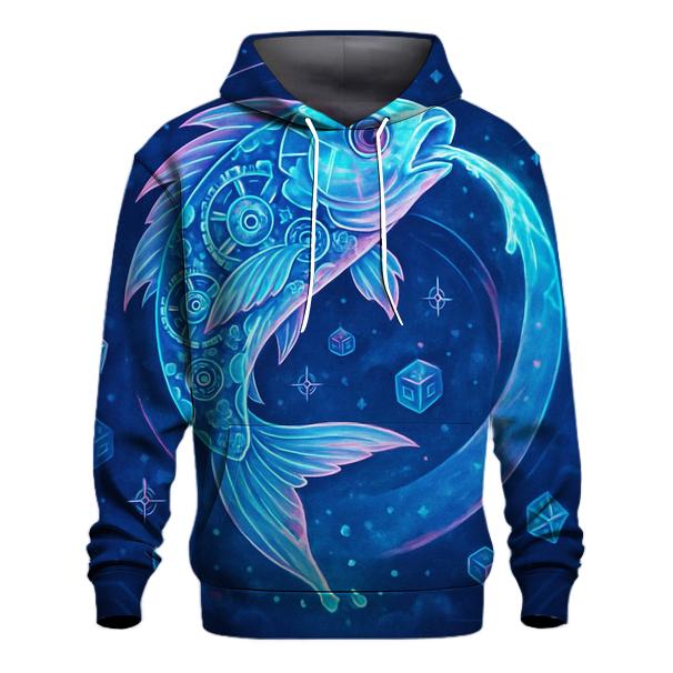 Clockwork Koi Dream Forge heavyweight hoodies