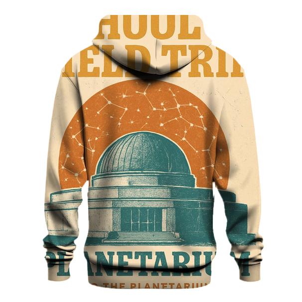 Worn Planetarium Field Trip Poster printed hoodies