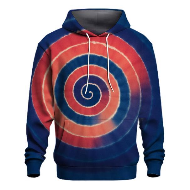 Eclipse Overdye Spiral Bullseye lightweight hoodies