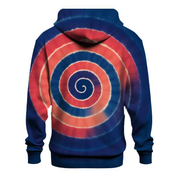 Eclipse Overdye Spiral Bullseye lightweight hoodies