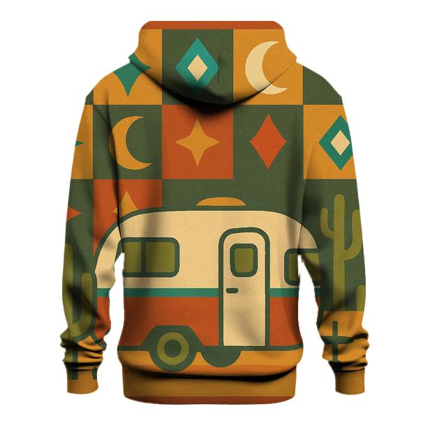 Cosmic Camper Patchwork zip-up hoodies