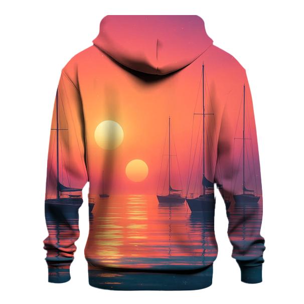 Celestial Harbor Afterglow hoodies fashion