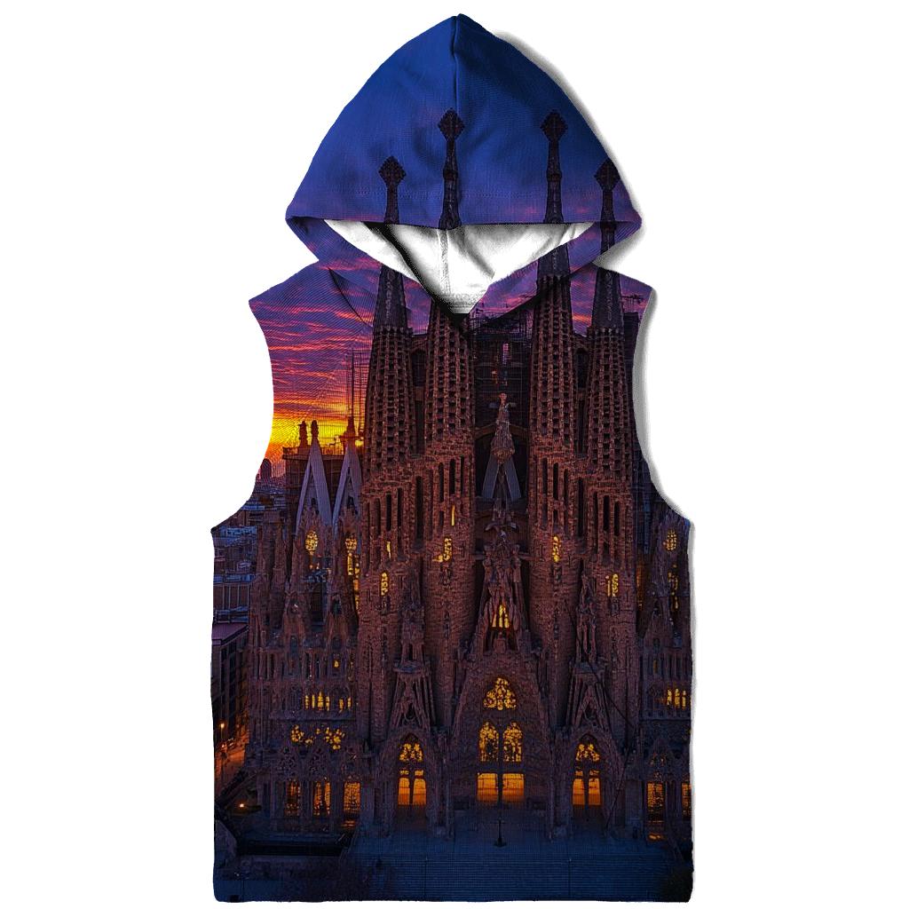 Sagrada Familia - Barcelona graphic hoodies