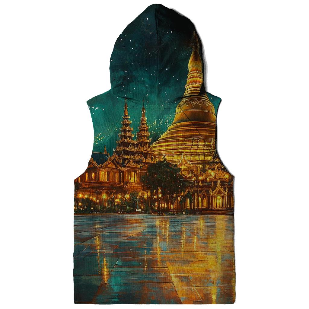 Shwedagon Pagoda - Yangon lightweight hoodies